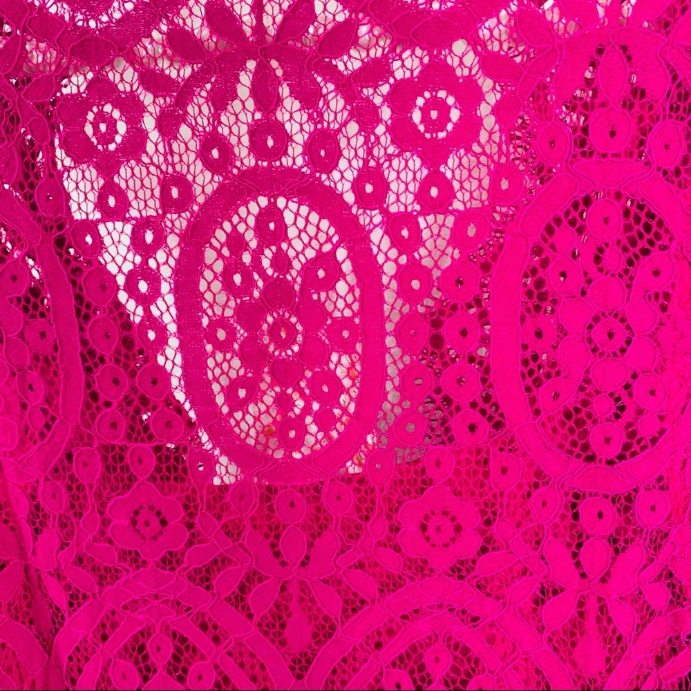Free People Purple Lace Heart In Two Mini Dress Size Small - Picture 9 of 16